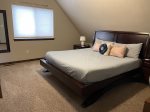 Master bedroom with king bed - Upstairs